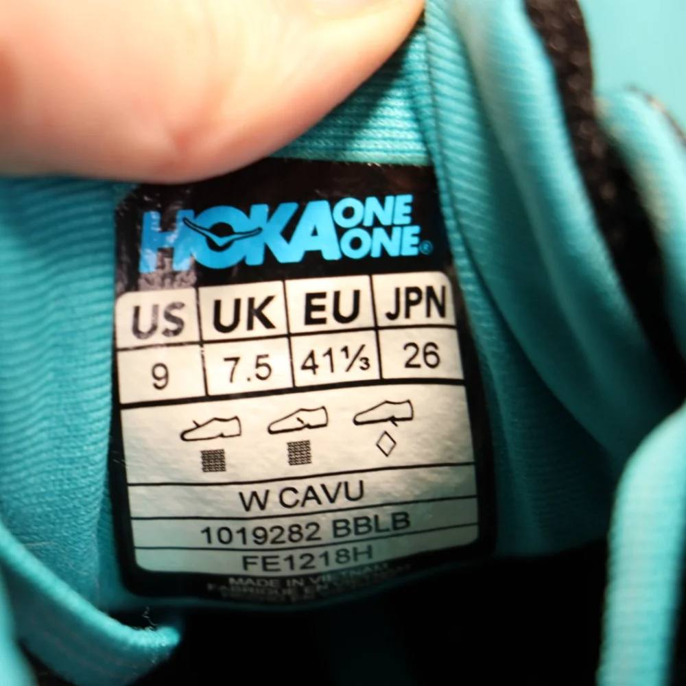 Hoka One One Cavu Running Shoes Size 9 Womens_9